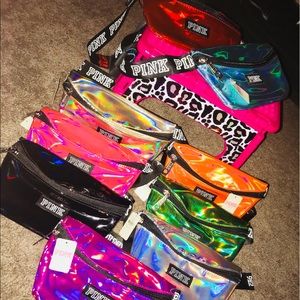 Pink Victoria secret waist bag